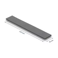 Termo padas DeLOCK 18478 3 W/m·K Pilka 20x120x3 mm