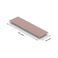 Termo padas DeLOCK 18479 3 W/m·K Rožinis 20x70x0.75 mm