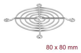 Ventiliatoriaus grotelės DELOCK 67306 metalinės 75,5 × 75,5 mm kompiuterio aušinimo ventiliatoriams