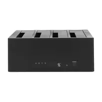 Delock USB 3.0 Dockingstation für 4 x SATA HDD / SSD mit Klon Funktion (64063)