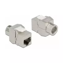 Keystone modulis RJ45 lizdas į LSA DeLOCK 87032