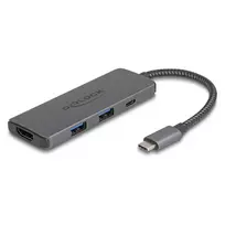 DeLOCK USB Type-C dokavimo stotelė 8K HDMI USB PD 3.0 100 W