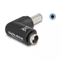 DeLOCK 80779 laido jungtis DC 5,5 x 2,1 mm Juoda Vyriška/Moteriška
