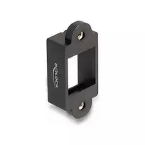 DeLOCK Keystone laikiklis užspaudžiamas rėmelis juodas 18mm x 40mm x 10mm