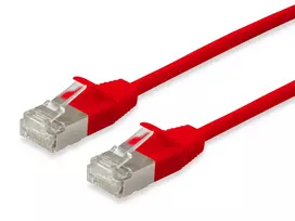 Equip Cat.6A F/FTP plonas pataisos kabelis 1,5 m raudonas 10000Mbit/s