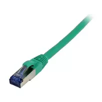Synergy 21 Patch Laidas RJ45 CAT6A 500MHz 10m Žalias S-STP S/FTP TPE Superflex AWG26