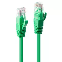 Lindy 0.3 m Cat.6 U/UTP tinklo kabelis, žalias