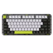 Mechaninė klaviatūra ASUS Jelly75 KD201, 75 % išdėstymas, USB, RF belaidis ir Bluetooth, įvairiaspalvė
