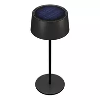 LED stalinė lempa RealPower TableLight 300 4W juoda saulės