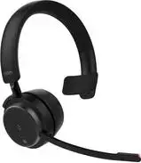 Belaidė ausinė Snom 00004658 Bluetooth antausinė, skirta skambučiams ir muzikai, 30 m diapazonas, juoda