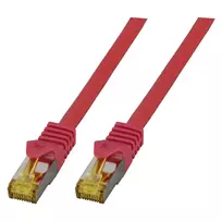 EFB-Elektronik RJ45 jungiamasis kabelis Cat.6A S/FTP LSZH Cat.7 Raw raudonas 1,5m (MK7001.1,5R)