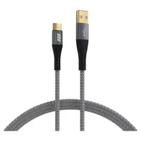 EFB Elektronik USB-A į USB-C laidas 60W QC 3A pilkas - Laidas - Skaitmeniniai/duomenys (USB-AC-00002)