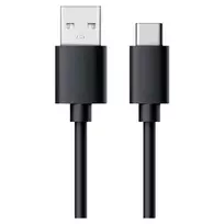 USB laidas RealPower 255650 USB 3.2 Gen 1 0.6m juodas