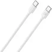 USB C laidas RealPower 404307 USB 2.0 2m baltas