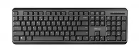 Trust Ody Office belaidė klaviatūra RF, QWERTZ vokiškas išdėstymas, juoda