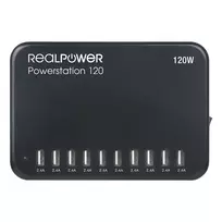 RealPower Power Station 120 – Vidinė – AC – Juoda