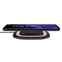 RealPower FreeCharge-10 belaidė įkrovimo stotelė su adapteriu, juoda/rožinė (266105)