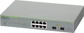 ALLIED Gigabit webSmart jungiklis 8x 10/100/1000TX + 2x SFP prievadai su EU maitinimo laidu (AT-GS950/10 V2-50)