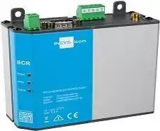 4G maršrutizatorius INSYS icom SCR-L300 – montavimui ant DIN bėgio / sienos, SMA antena, BGP/OSPF/RIP, 10/100Mbps LAN