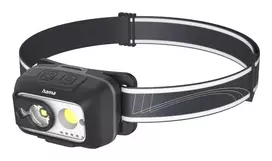 Hama HL500-C Juoda, Pilka Kaktinė LED lempa su galvos juosta