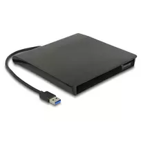 Išorinis HDD korpusas DeLOCK 42636 juodas 5.25 colio Micro SATA 5Gbit/s