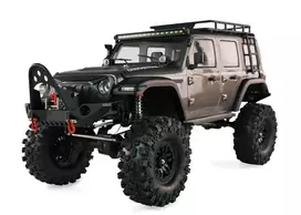 Radijo bangomis valdomas visureigis Amewi AMXRock Crosstail Crawler 4WD 1:10 ARTR antracito pilkas (22657)