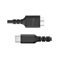 USB laidas MediaRange MRCS257 0,5 m — Micro-USB B į USB-C, USB 3.2 Gen 1 (5Gbit/s), juodas