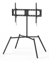 Hama 00220894 televizoriaus stovas-molbertas, laisvai pastatomas, sukamas, keičiamo aukščio, iki 90 colių (2,29 m), VESA 900x600, maks. 50 kg