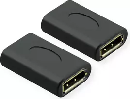 Value 12.99.3165 Adapter (1x DisplayPort lizdas - 1x DisplayPort lizdas) Juoda
