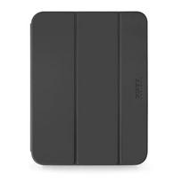 Dėklas Flip Port Designs Noumea II Slimclear Eco, iPad Air 11 col. (27,9 cm), PET, 3 stovėsenos, juodas/skaidrus