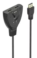 Hama 4K HDMI 2x1 perjungiklis, 2x HDMI lizdas – 1x HDMI kištukas