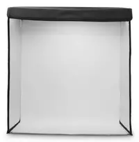 Mini foto studija HAMA sulankstoma dėžė su LED žiedine šviesa 50×50 cm, modelis 00004664