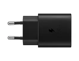 Sieninis įkroviklis Samsung EP-TA800XBEGEU 25W USB-C greitas įkrovimas, kompaktiškas AC adapteris
