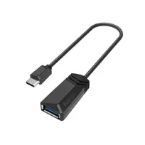 Hama 00200312 lyties keitiklis USB Type-A į USB Type-C juodas