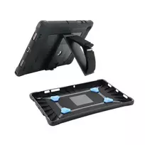 Mobilis PROTECH - Hintere Abdeckung für Tablet - mit Ständer & Handschlaufe, verstärkt - Schwarz - für Apple 10,9-inch iPad (10. Generation) (067009)