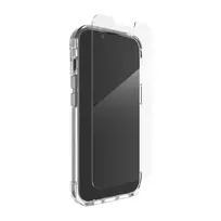 ZAGG Luxe + Glass 360 Dėklas iPhone 17e/16e/14/13 Skaidrus, Apsauginis, Apple, iPhone 17e/16e/14/13, 15,5 cm (6,1 inch), Peršviečiamas