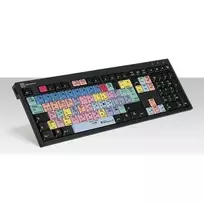 Klaviatūra Logickeyboard Adobe Premiere Pro CC QWERTZ vokiška įvairiaspalvė
