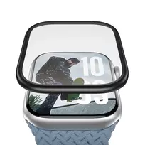 Apsauginis stiklas PanzerGlass Black Metal Frame, skirtas Apple Watch (modelis PG38147)