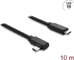 DELOCK aktyvus optinis USB Type-C laidas 10Gbps, kampuoti kištukai, 10 m (87242)