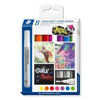 Chalk Marker Staedtler 344 C8 Bullet Įvairių Spalvų 8 vnt.