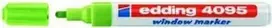 Chalk Marker Edding 4095 Chisel Žalia 10 vnt.
