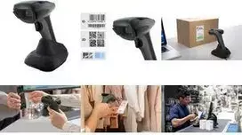 Nešiojamas brūkšninių kodų skaitytuvas Safescan 350-BT – 1D ir 2D belaidis skaitytuvas su Bluetooth