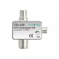 axing TZU 4-00 - Kabelinis skirstytuvas - 0,1 - 1006 MHz - Aliuminis - Kištukas/Lizdas - IEC
