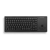 Cherry XS G84-5400 kompiuterio klaviatūra su rutuliniu pelės valdymu, šveicariška išdėstymo schema, USB, juoda