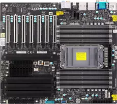 Super Micro SUPERMICRO X12SPA-TF - Pagrindinė plokštė - Extended ATX - LGA4188 lizdas - C621A mikroschemų rinkinys - USB-C Gen2, USB 3.2 Gen 1, USB 3.2 Gen 2, USB-C Gen 2x2 - 10 Gigabit LAN, Gigabit