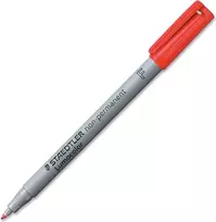 Markeris Staedtler 316 raudonas 10 vnt.