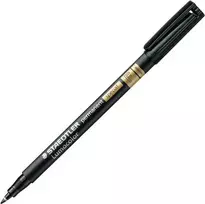 Permanentinis markeris Staedtler Lumocolor 200-01466, smulkus antgalis, juoda