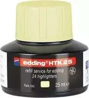 Pripildymo rašalas Edding e-HTK25 geltona, skirta Edding e-HTK25 markeriams, modelis 4-HTK25135