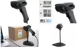 Laidinis brūkšninių kodų skaitytuvas Safescan 330-W (modelis 140-0747) – 1D ir 2D, veikimo atstumas 3–35 cm