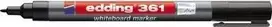 Markeris Edding e-361, juodas, 1 vnt.
